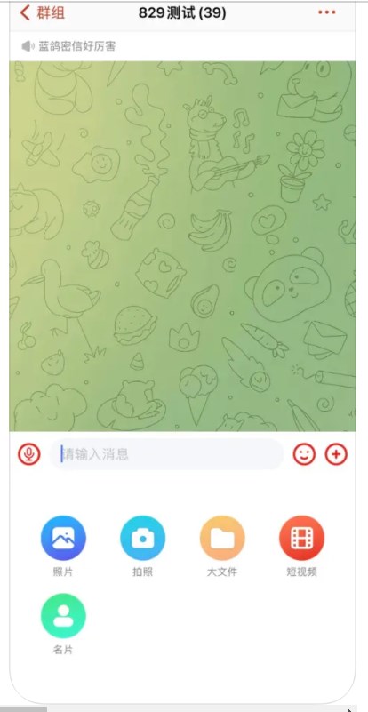 蓝鸽密信聊天平台