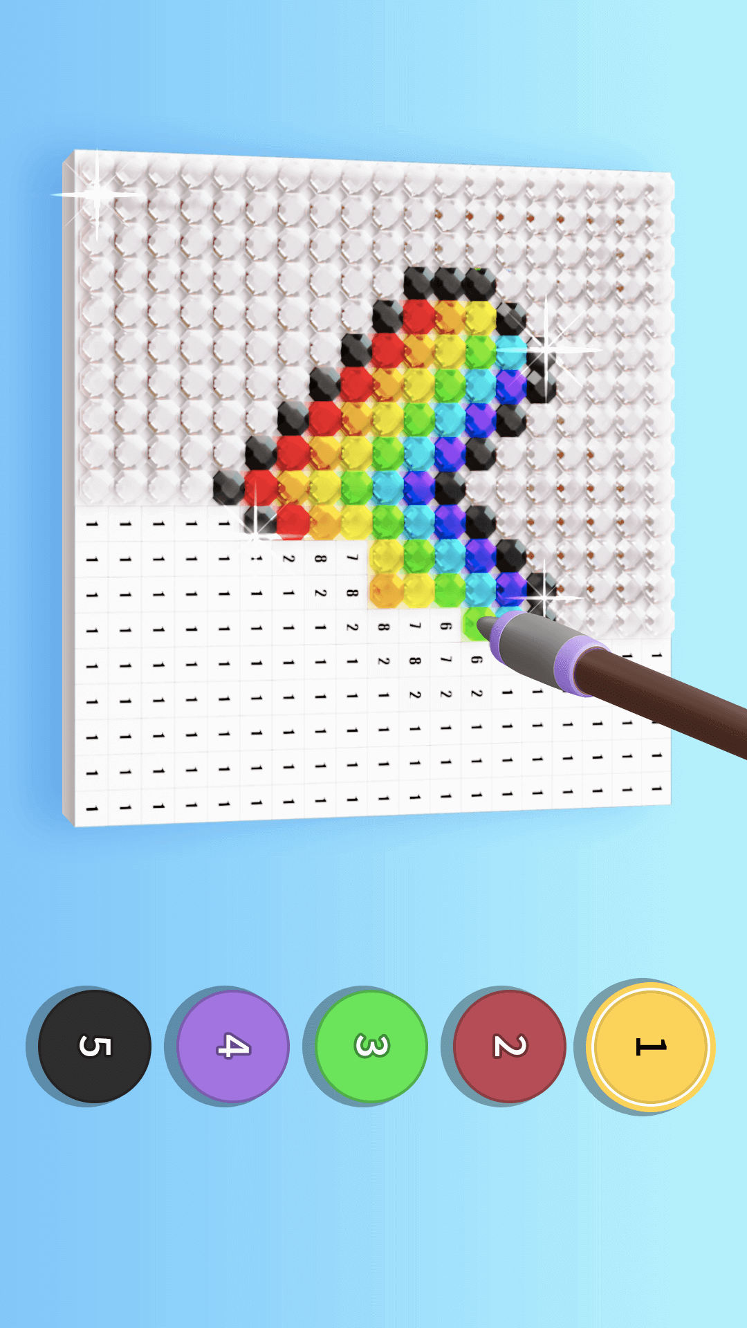 数字钻石绘画游戏