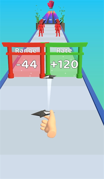手里剑跑游戏