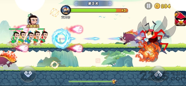 葫芦娃冲冲冲无限金币钻石版