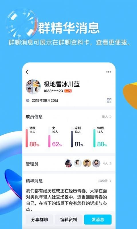 qq度社交形象