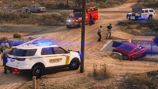 警察追车3D游戏