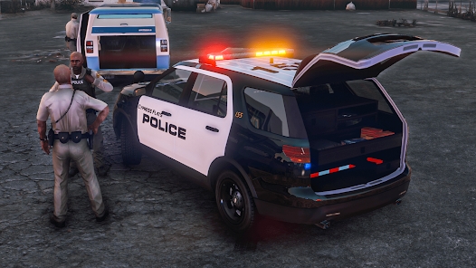 警察追车3D游戏
