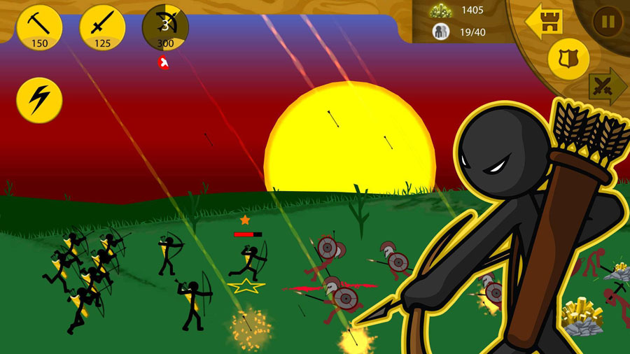 火柴人战争遗产无敌版(STICK WAR)