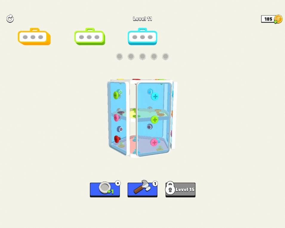 拧下螺钉3D游戏