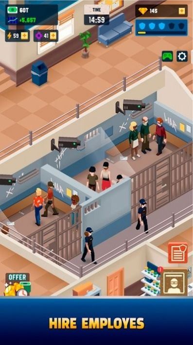 闲散的警察大亨游戏