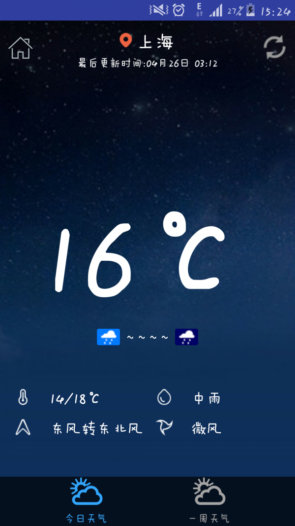 电雨天气
