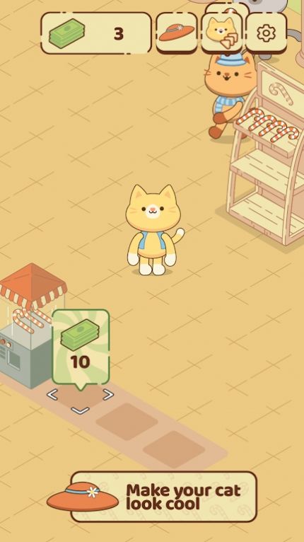 猫咪超市面包店游戏