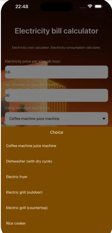 Electricity.Calculator