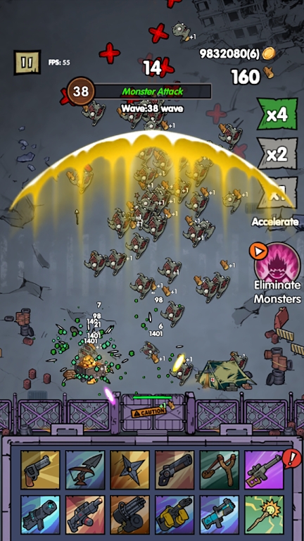 末日守卫僵尸塔防Zombie Rush Tower Defense TD