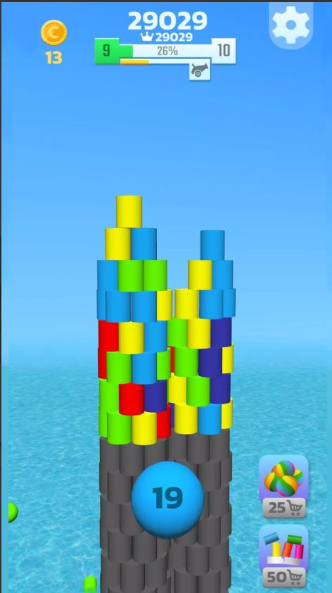 塔式撞击3D游戏