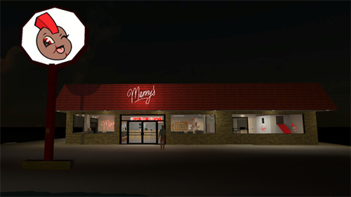 Mannys汉堡店英文版
