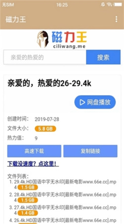 磁力王磁力BT种子免费下载