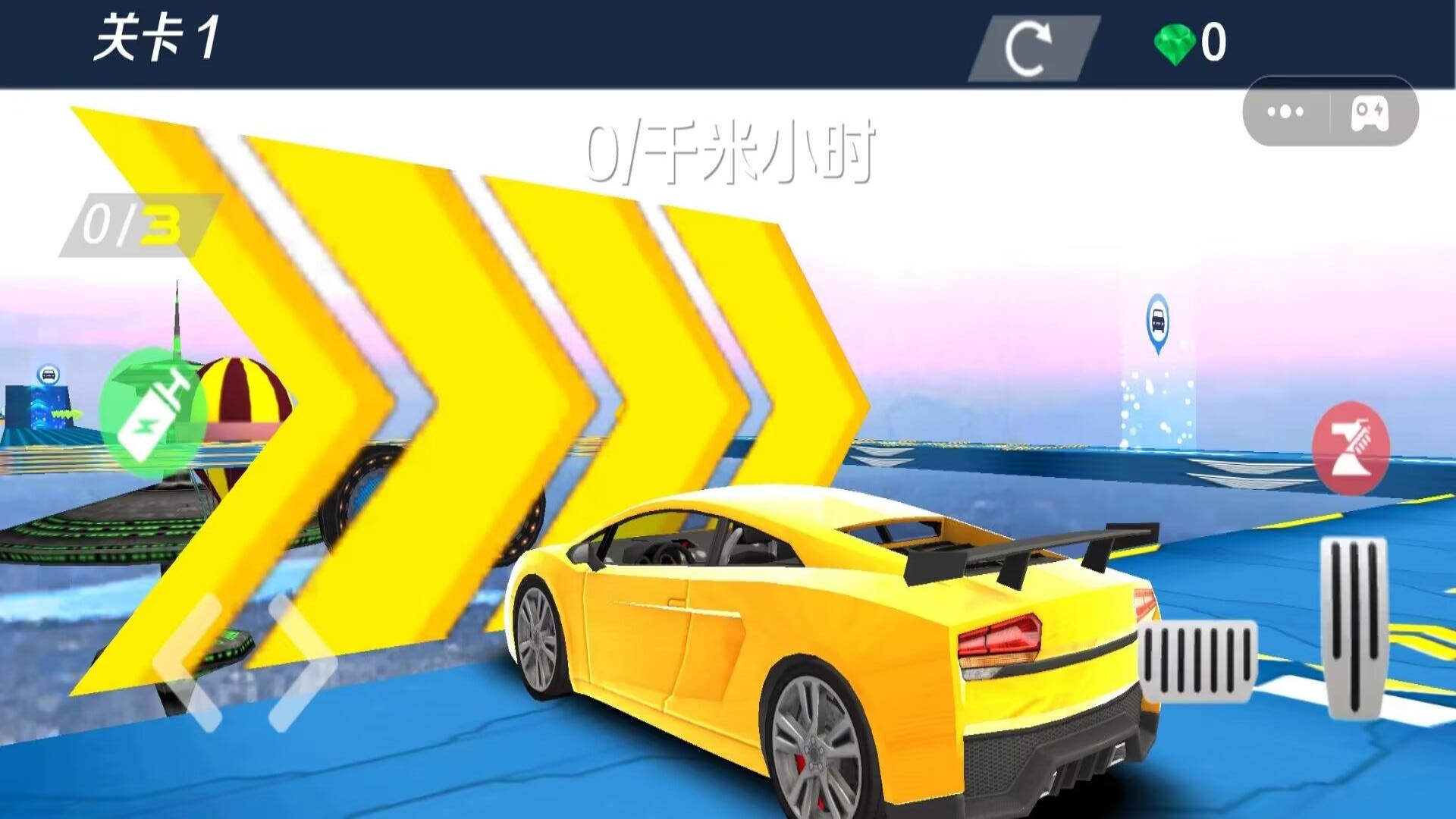 坡道车极限挑战游戏