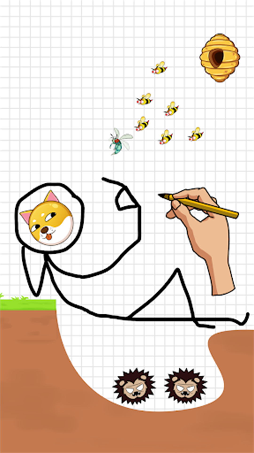 动物世界画线战士游戏