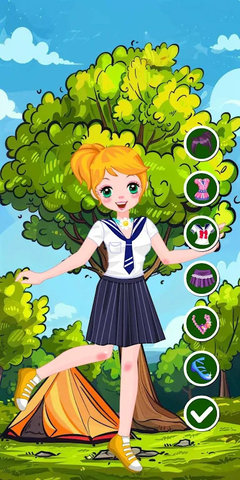 学校露营装扮手机版