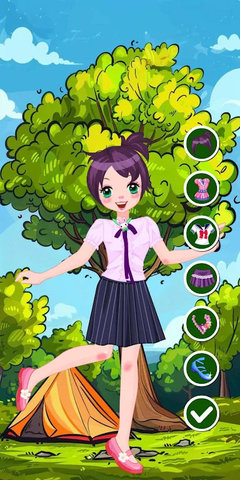 学校露营装扮手机版