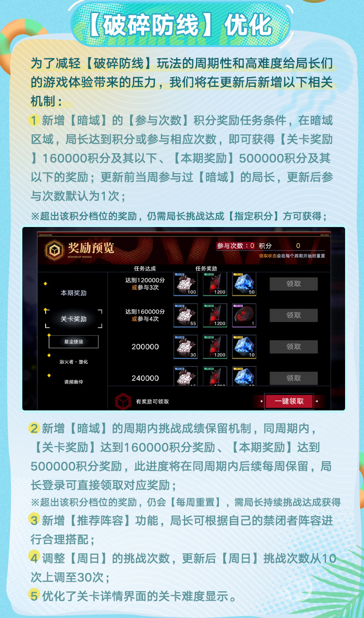 无期迷途6.27有什么更新