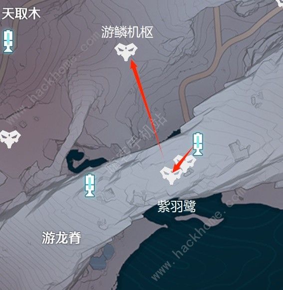 鸣潮1.1乘霄山Cost3声骸点在哪 乘霄山Cost3声骸刷取路线图分享图片8
