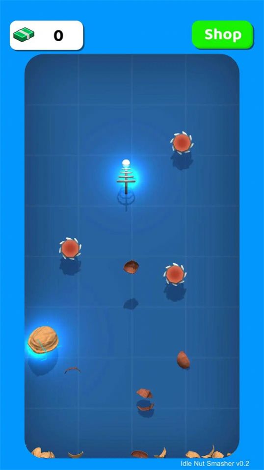 空闲坚果粉碎机游戏