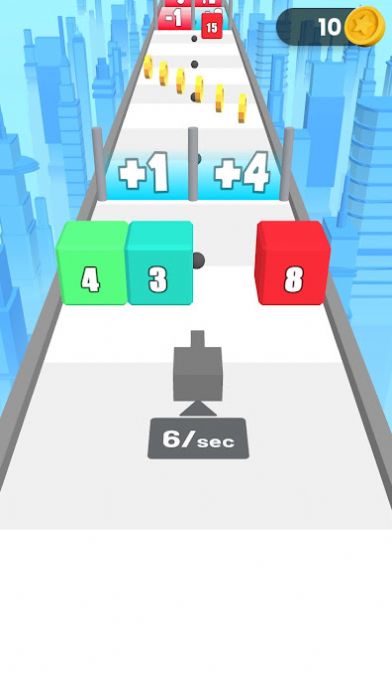 自动射击跑游戏