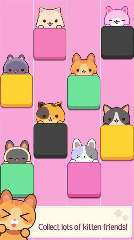 钢琴猫瓷砖房间设计游戏