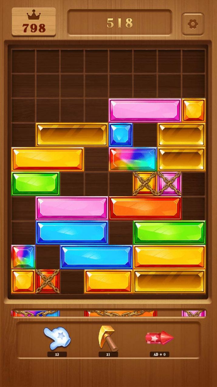 方块宝石滑消消红包版