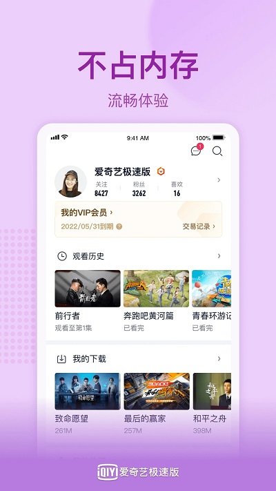 爱奇艺视频极速版