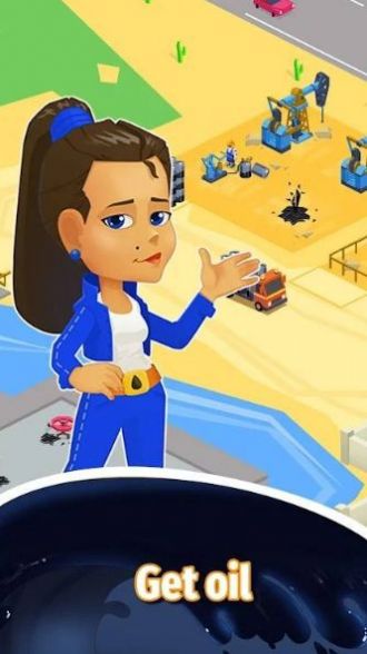 石油公司3D加油站大亨游戏