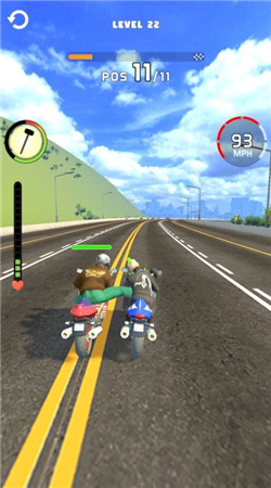 3D摩托公路竞赛