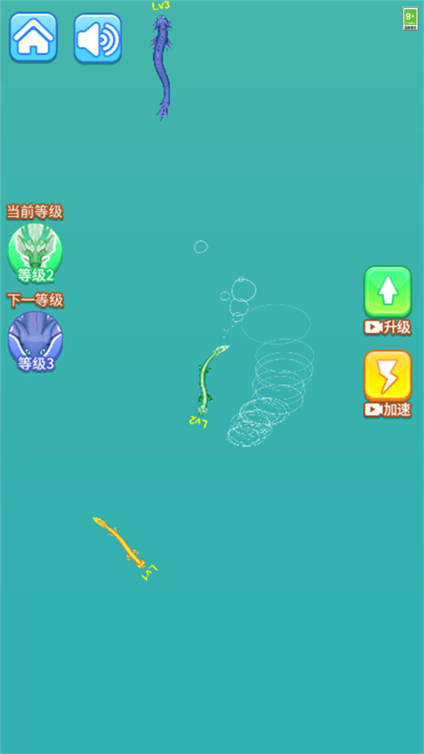 超级蝌蚪进化游戏