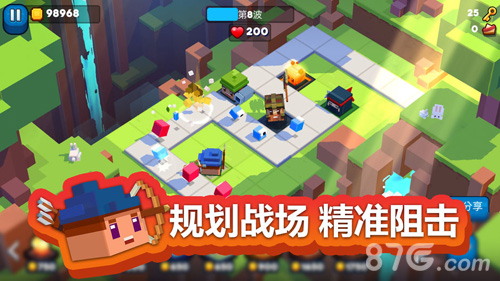 方块塔防