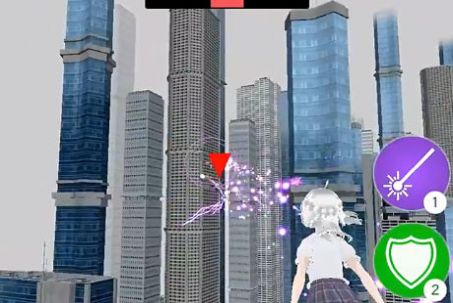 美少女飞行射击游戏