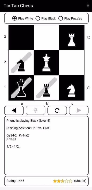 圈圈叉叉与国际象棋游戏
