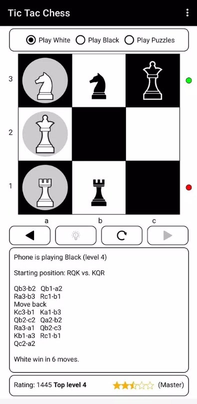 圈圈叉叉与国际象棋游戏