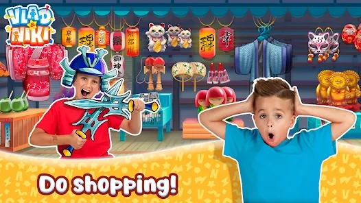 弗拉德和尼基环游世界游戏