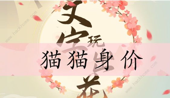 文字玩出花猫猫身价怎么过 猫猫身价通关攻略[多图]图片1