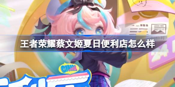 王者荣耀蔡文姬夏日便利店怎么样